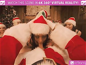 VRBangers Christams fuckfest With Eight magnificent Elves