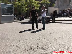 punk dutch escort riding tourist pipe